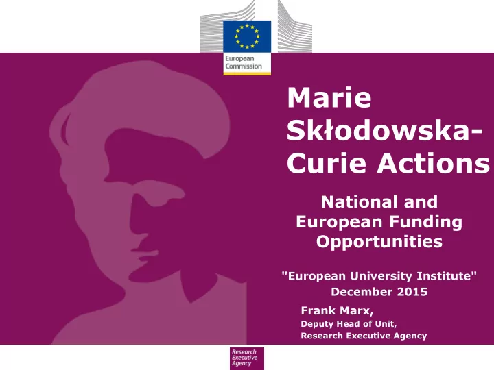 marie sk odowska curie actions