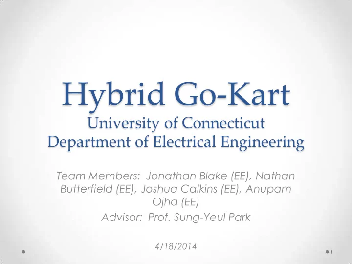 hybrid go kart