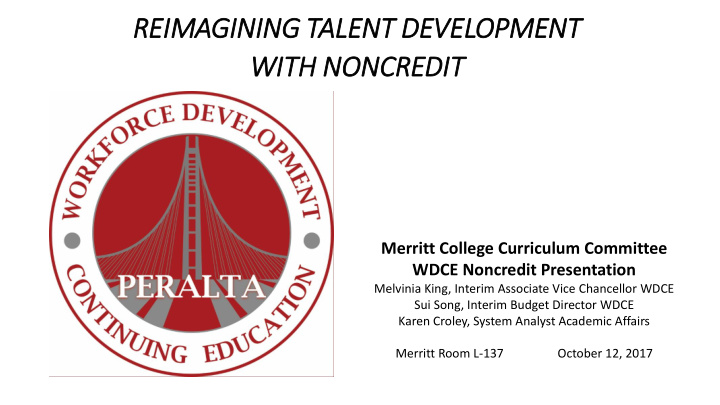 reim imagining talent development