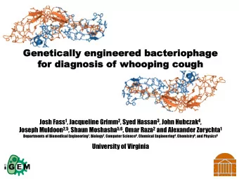 Geneticall  Genet  ically engineer  engineered  ed bact  bacter  eriopha  iophage  ge  for  or dia