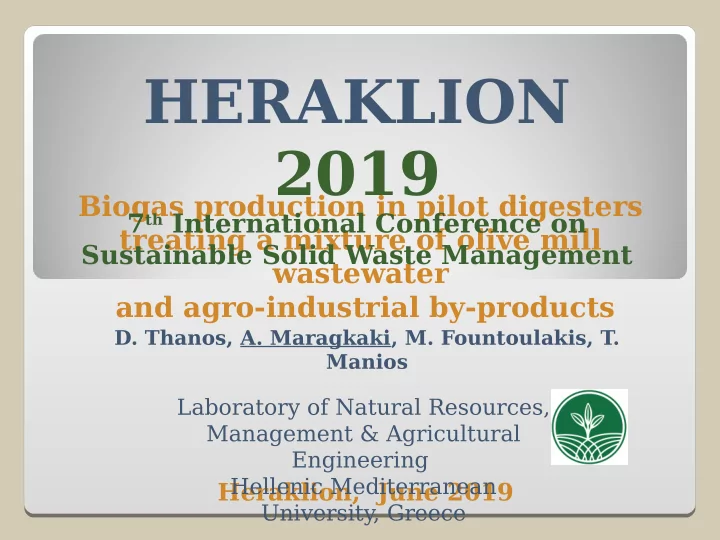 heraklion 2019