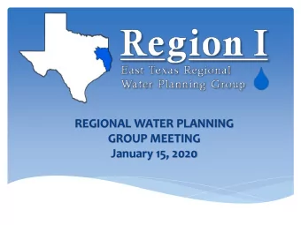 January 15, 2020  Item 9  Consultant Team  Report  January 15, 2020  Consultant Team Report  Agenda