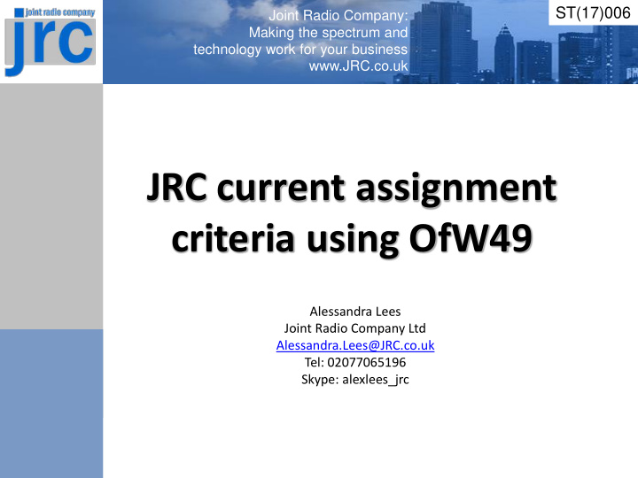 criteria using ofw49
