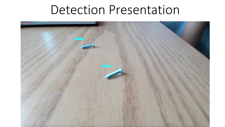 detection presentation lidar