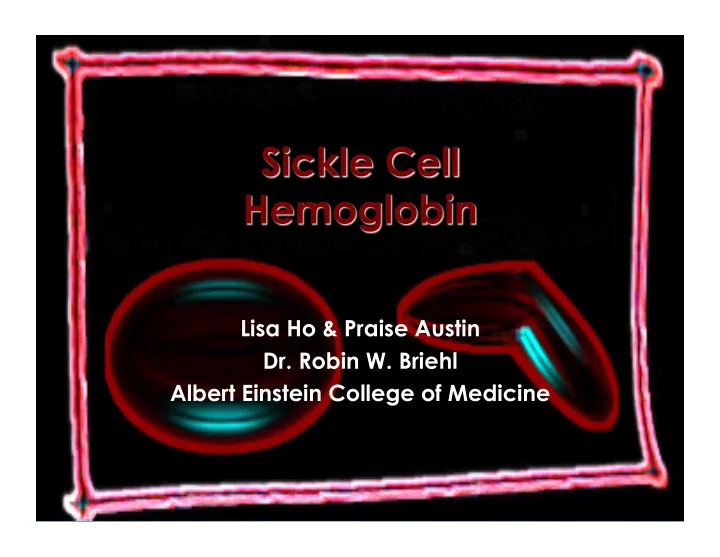 lisa ho praise austin dr robin w briehl albert einstein