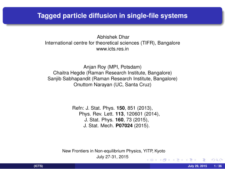 tagged particle diffusion in single file systems