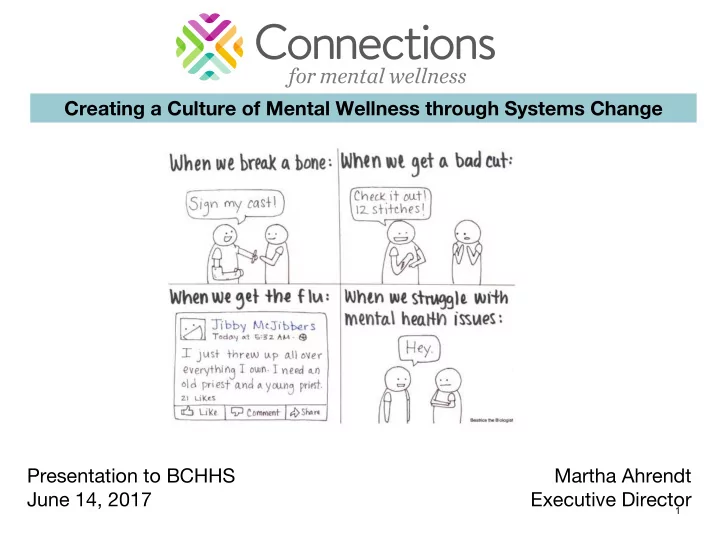 creating a culture of mental wellness through systems