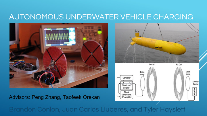 autonomous underwater vehicle charging