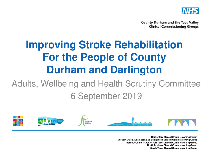 improving stroke rehabilitation