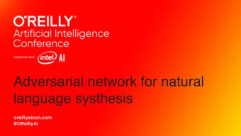Adversarial network for natural  language systhesis  Speaker introduction  Rajib Biswas  Area of