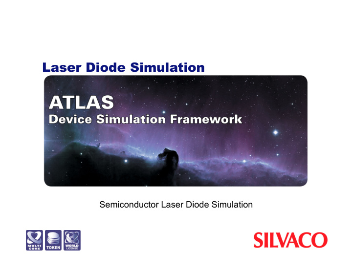 laser diode simulation