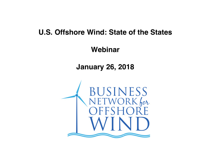 u s offshore wind state of the states webinar january 26