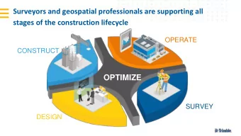 stages of the construction lifecycle  %  6  35  0  % 25  6  %  10  %  %  5  0  OPERATE  CONSTRUCT