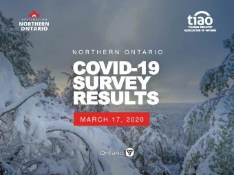 SURVEY  RESULTS  MAR C H  17, 2020  Revenue  Loss  To Date  Region  gion 13  13a a (152