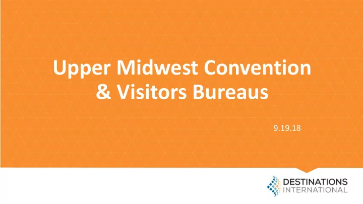visitors bureaus