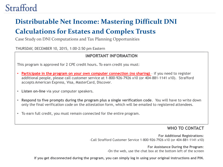 distributable net income mastering difficult dni
