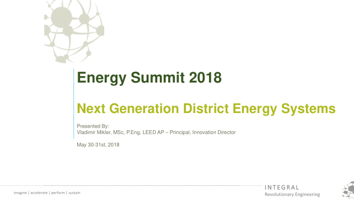 energy summit 2018