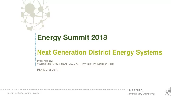 energy summit 2018