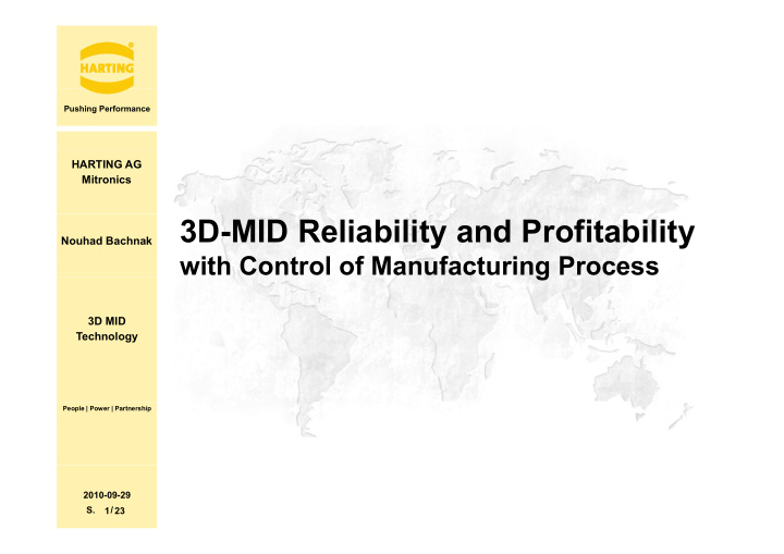 3d mid reliability and profitability