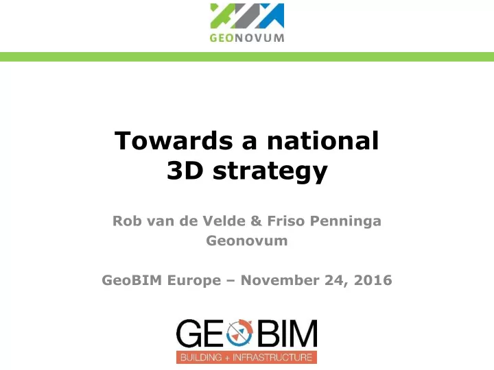 3d strategy