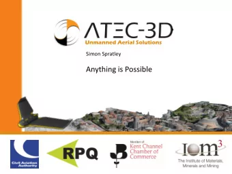 Anything is Possible  AT  ATEC  EC-3D  3D Mi  Miss  ssio  ion  n St  Statement  atement  ATEC-3D