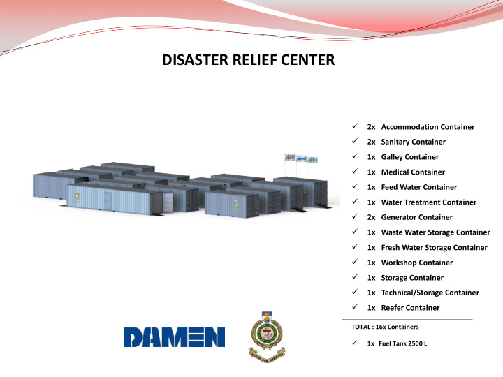 disaster relief center