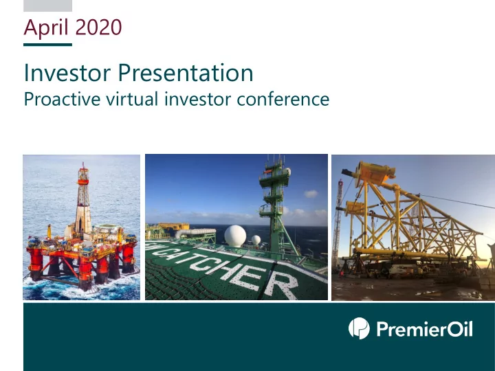investor presentation