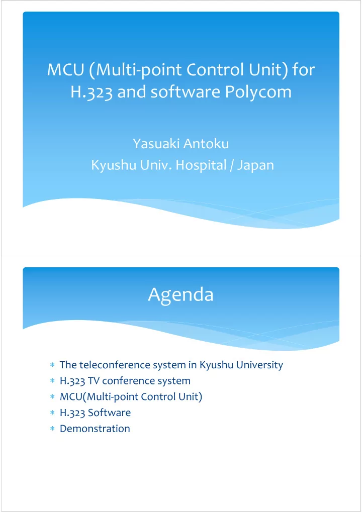 agenda
