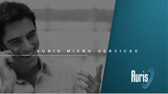 A  U  R  I  S  M  I  C  R  O  -  S  E  R  V  I  C  E  S Empowering Businesses Through Simple