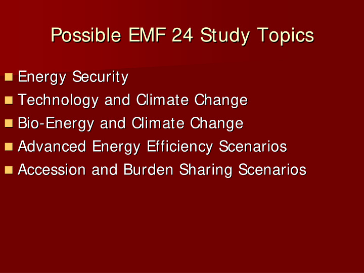 possible emf 24 study topics possible emf 24 study topics