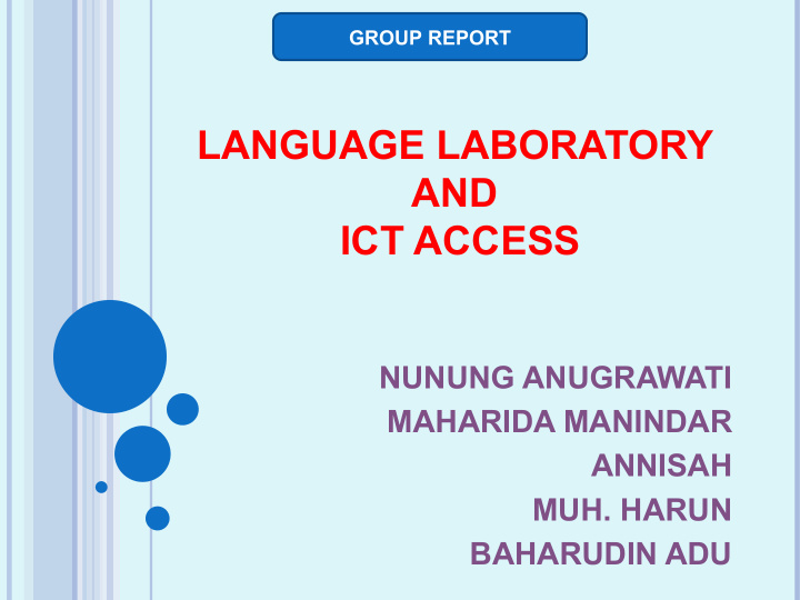 language laboratory and ict access