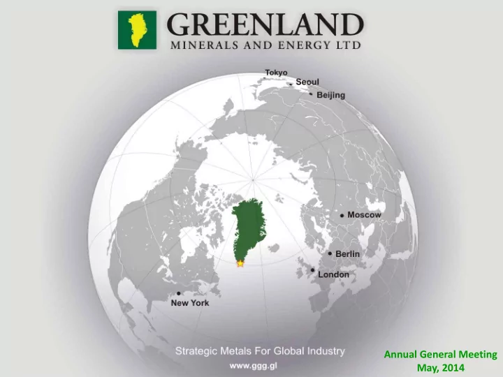 annual general meeting may 2014 important notice