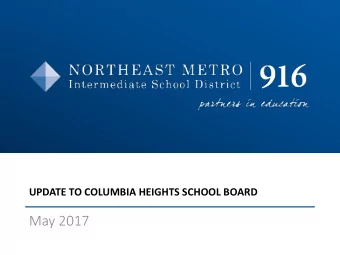 May 2017  14  MEMBER  DISTRICTS  MEMBERSHIP  LEVELS:    Member    Affiliate    Associate