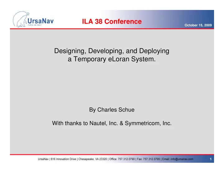 ila 38 conference