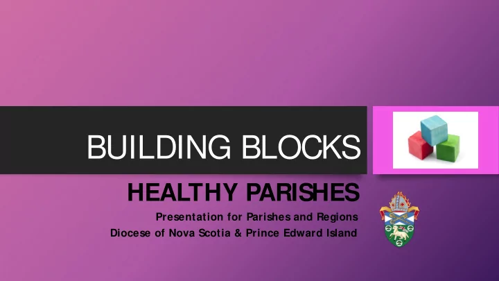 building blocks
