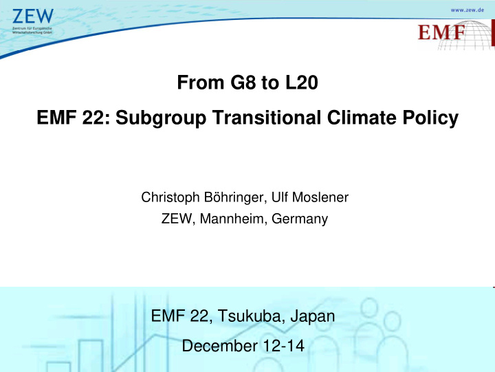 from g8 to l20 emf 22 subgroup transitional climate policy