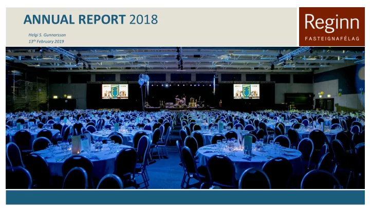 annual report 2018
