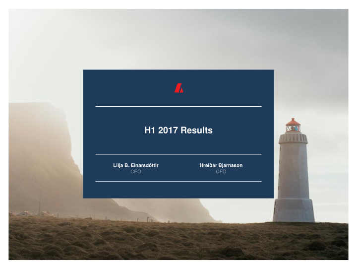 h1 2017 results