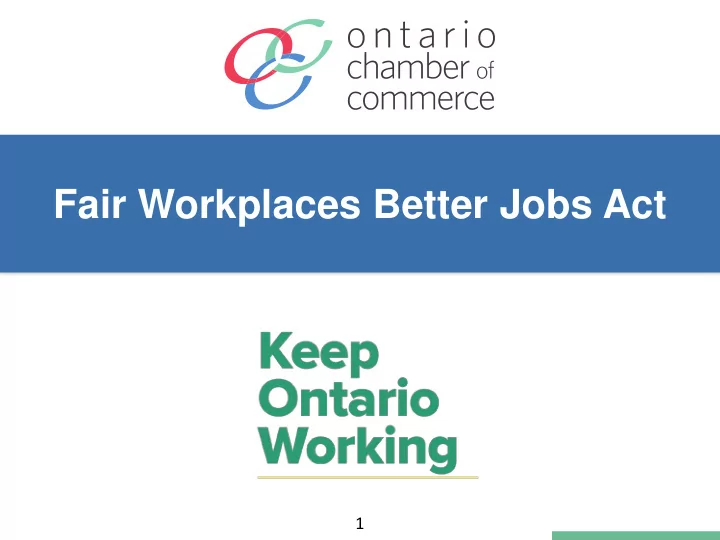 fair workplaces better jobs act