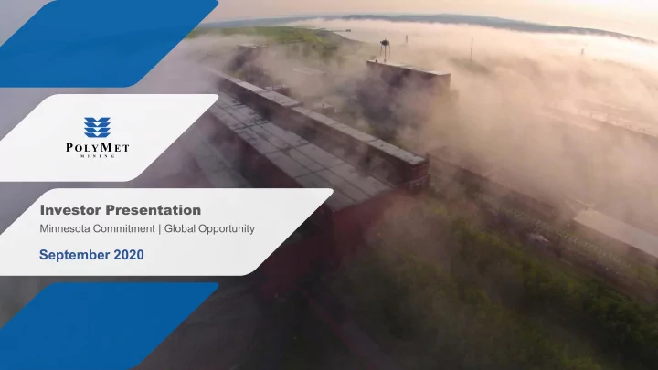 investor presentation