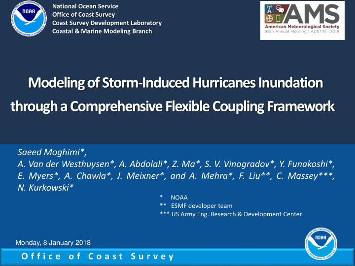 modeling of storm induced hurricanes inundation through a