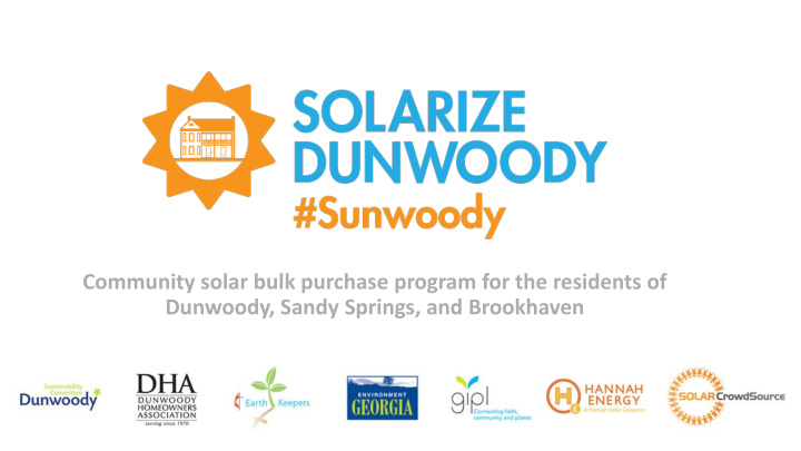 dunwoody sandy springs and brookhaven solar is
