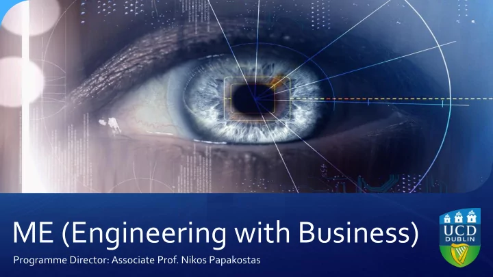 me engineering with business