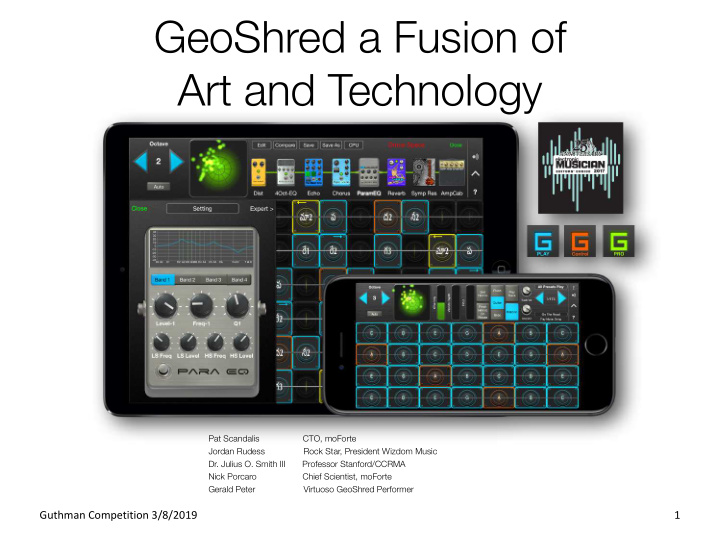 geoshred a fusion of art and technology