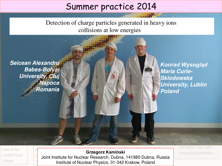 summer practice 2014