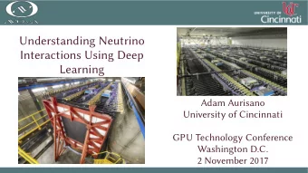 U  n  d  e  r  s  t  a  n  d  i  n  g  N  e  u  t  r  i  n  o  I  n  t  e  r  a  c  t  i  o  n  s