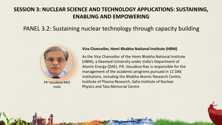 panel 3 2 sustaining nuclear technology through capacity
