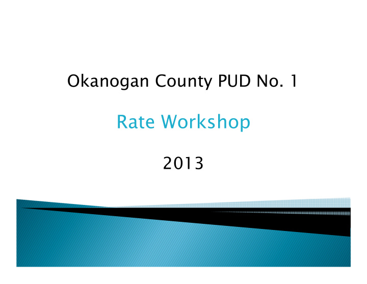 rate workshop