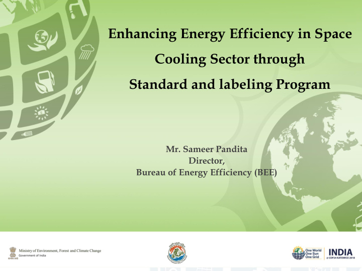 enhancing energy efficiency in space cooling sector