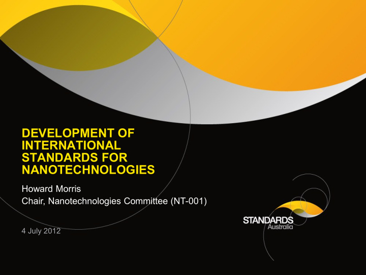 nanotechnologies